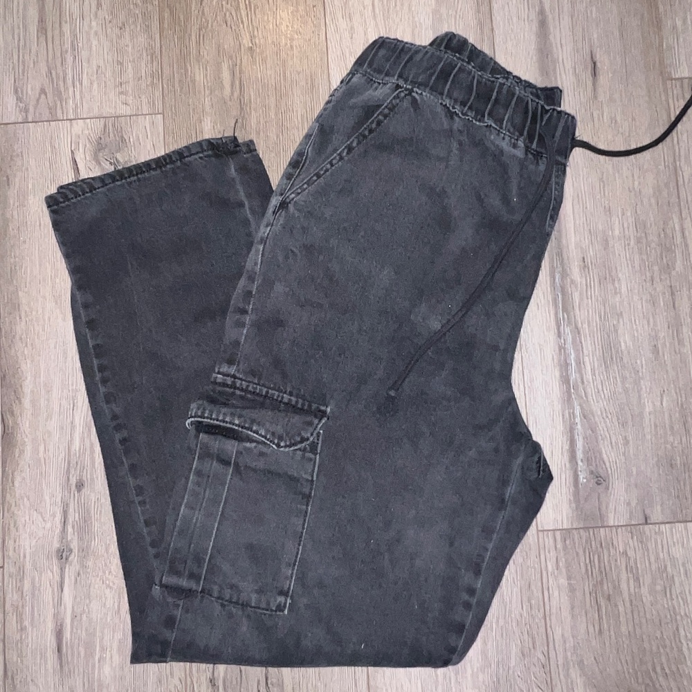Cargo straight leg pants